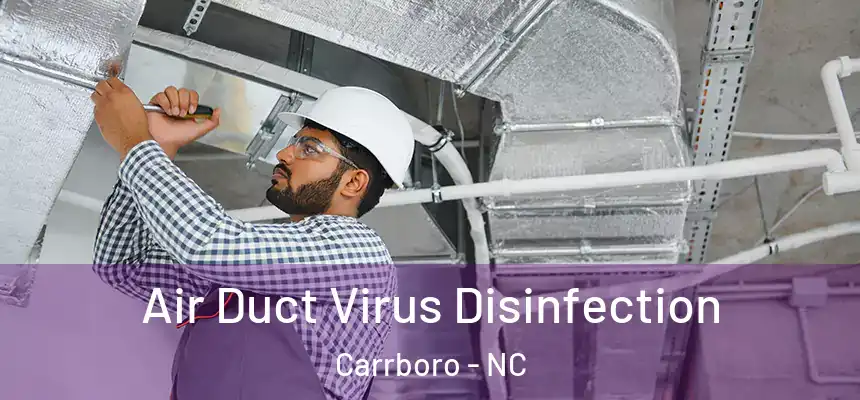  Air Duct Virus Disinfection Carrboro - NC